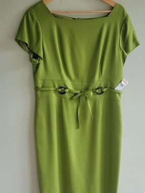 Brand new silk wool dress size 14